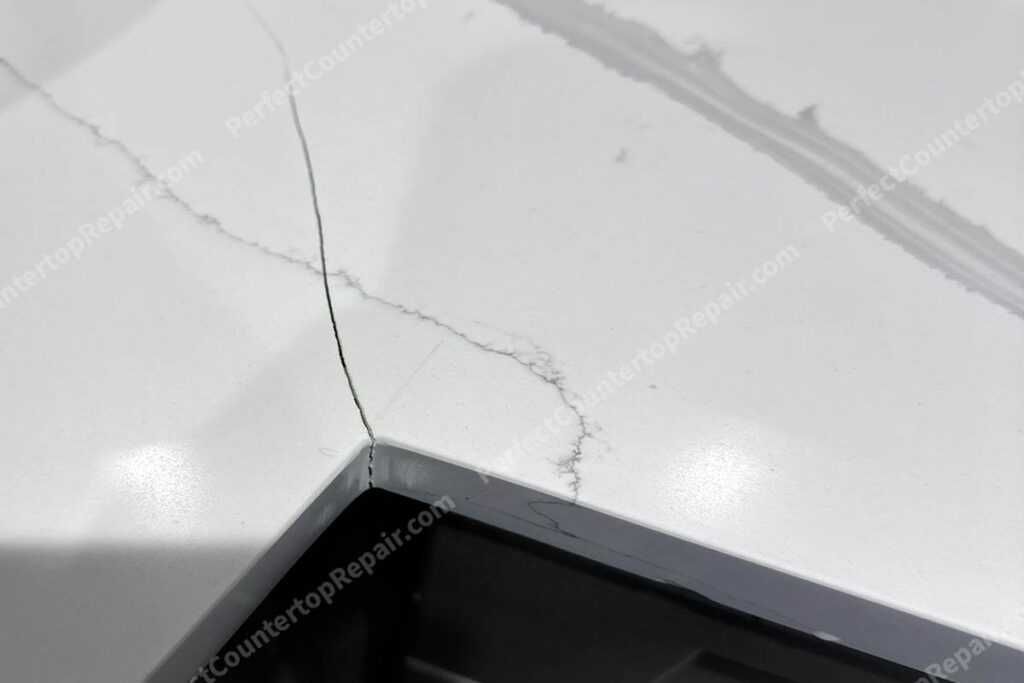 Quartz Countertop Cracks